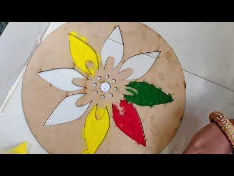 Rangoli Design : रंगोली बनाए पर नए डिजाइन से : Diwali Rangoli