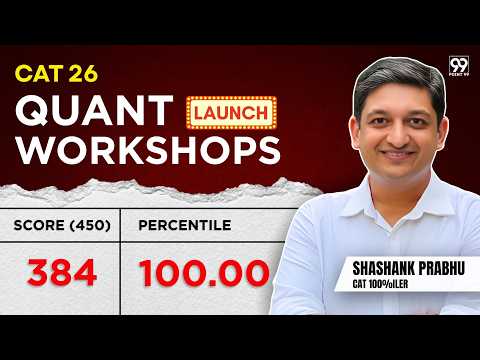 CAT 2026 Quant Workshops Program | 30 Live Workshops to Master QA
