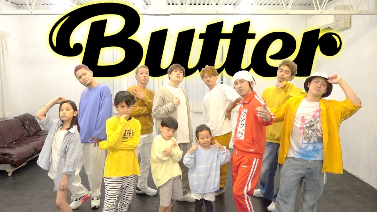 【BTS】Butter踊ってみた。カジサック✖️きょんくま
