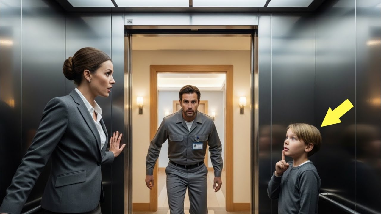 CEO Gets Into The Elevator And Hears A Janitor's Son Tell Her 