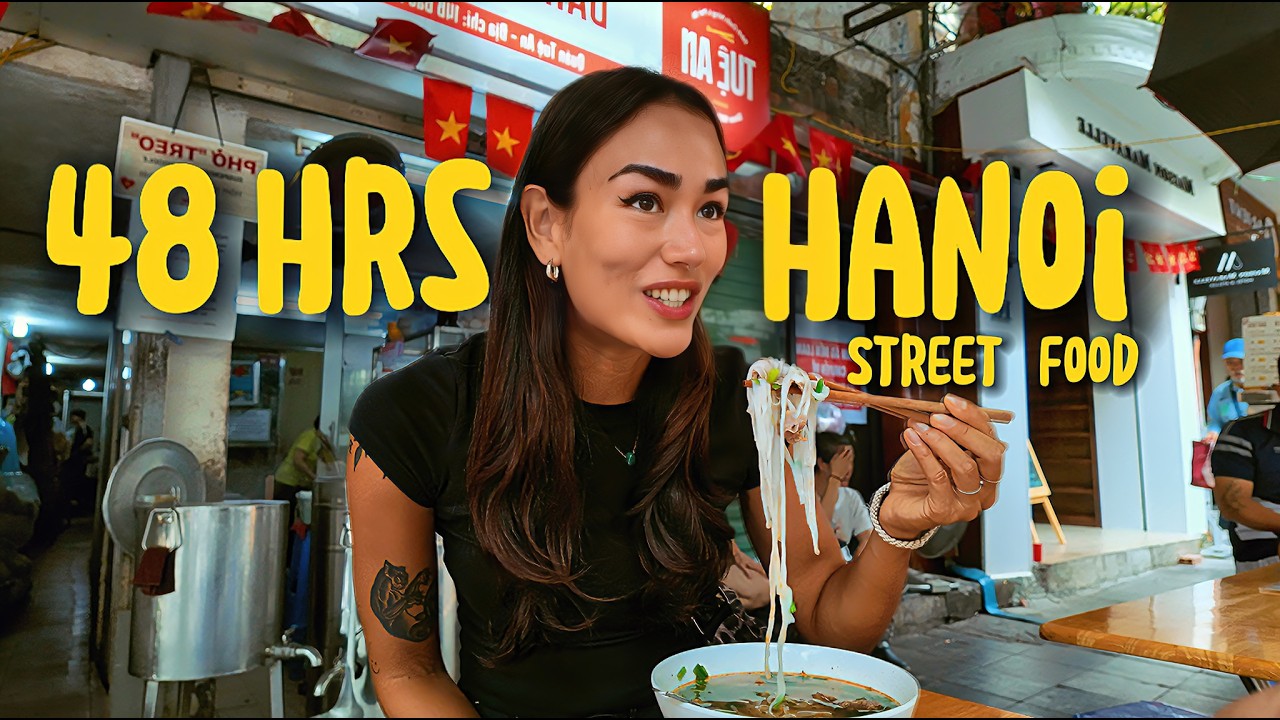 Лучшие места с уличной едой в Ханое, Вьетнам 🇻🇳 Путеводитель по еде и путешествиям