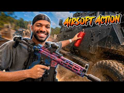 Airsoft and I have to stop the CAR with dynamite.. 🧨