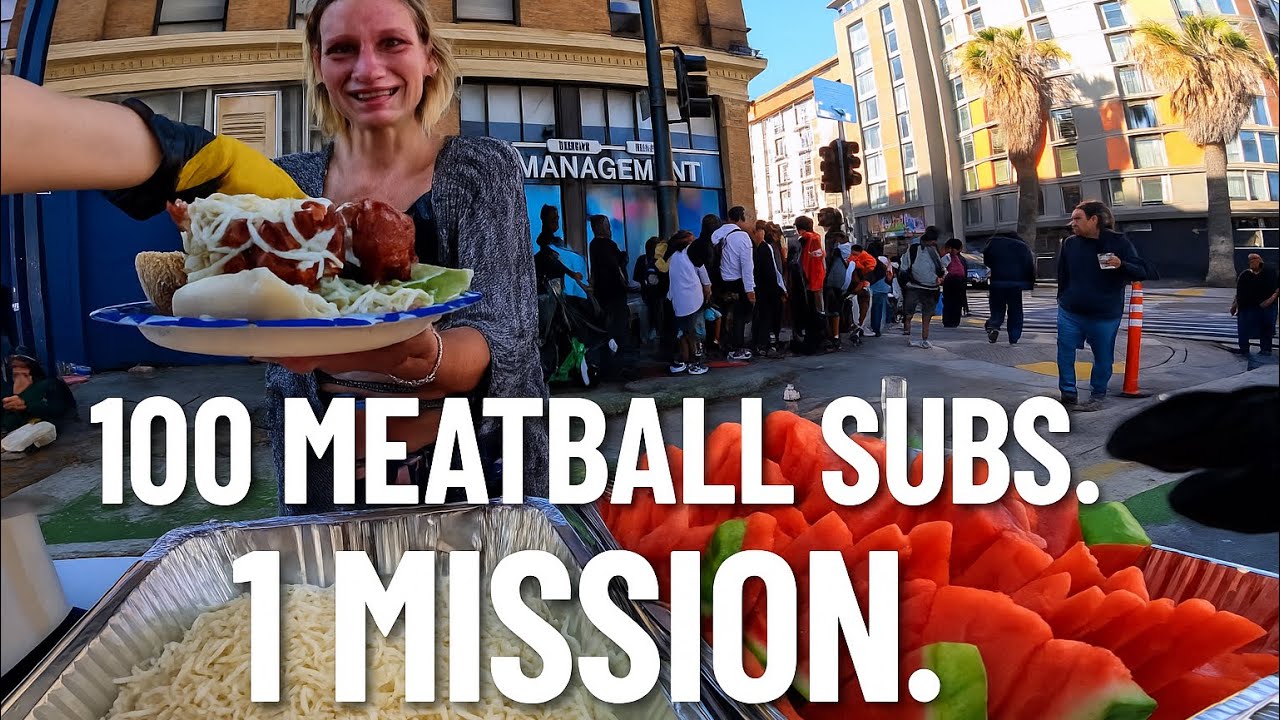 100 Meatball Subs. 1 Mission: Feed the Forgotten in San Francisco
