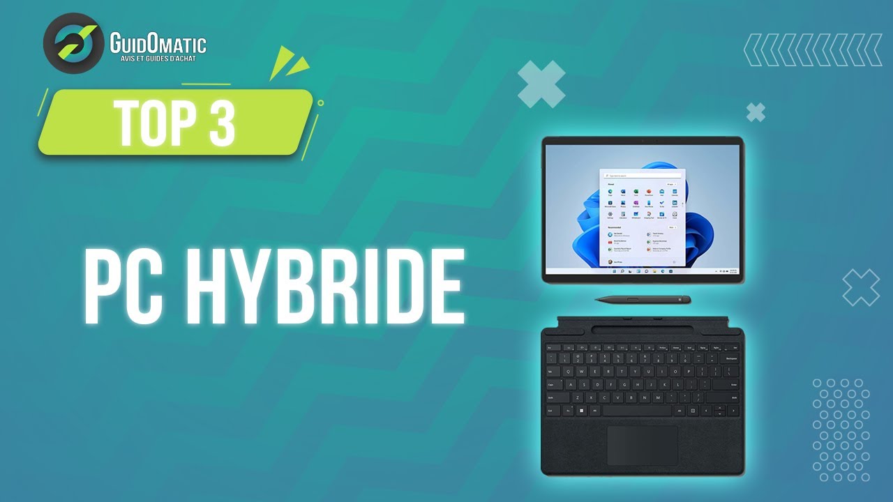 Meilleurs PC hybrides convertibles en tablette janvier 2024