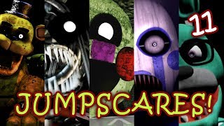 Jumpscares Collection #11 - FNAC, FNAFR, & More!