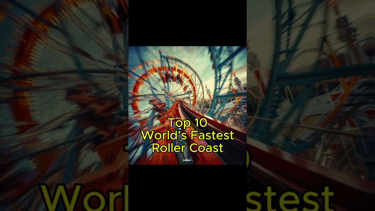 Top 10 Fastest Roller Coasters in the World 