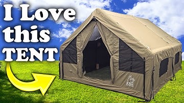 10 THINGS I LOVE ABOUT the PANDA AIR LARGE INFLATABLE TENT from RBM Outdoors