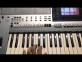 &#39;Eleanor rigby&#39; solo piano on keyboard