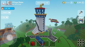 Paw Patrol Tower  - Block Craft 3d: Building Game