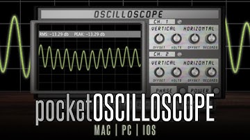 Oscilloscope - Standalone, VST3, & AU Plug-in for Mac/PC - Download in description