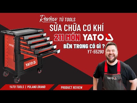 Video Review | Tủ đồ nghề sửa chữa cơ khí Full đồ (211 Món)... - youtube