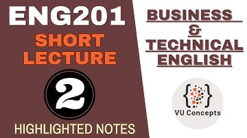 Eng201 short lectures | Eng201 Midterm Preparing 2023