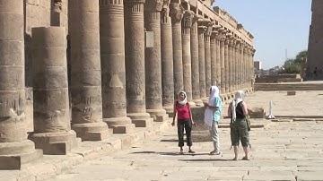 Philae temple and unfinished obelisk