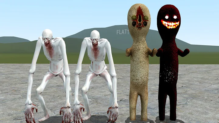SCP-096:CB VS SCP-173!! Garrys Mod Sandbox