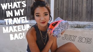 Whats in My Travel Makeup Bag! | July 2015