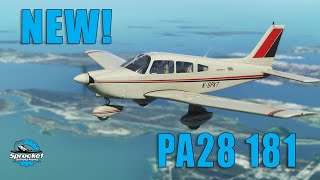 MSFS NEW Carenado PA28 181 Archer First Flight and Review