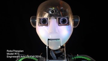 RoboThespian the robot actor - programming movement with Blender