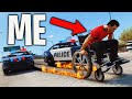 Trolling Cops with 1000HP Wheelchair on GTA 5 RP