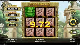 Fire Blaze Toltec Blocks Slot by Playtech 🚩 Gameplay & Wins 🚩NSG Team screenshot 2