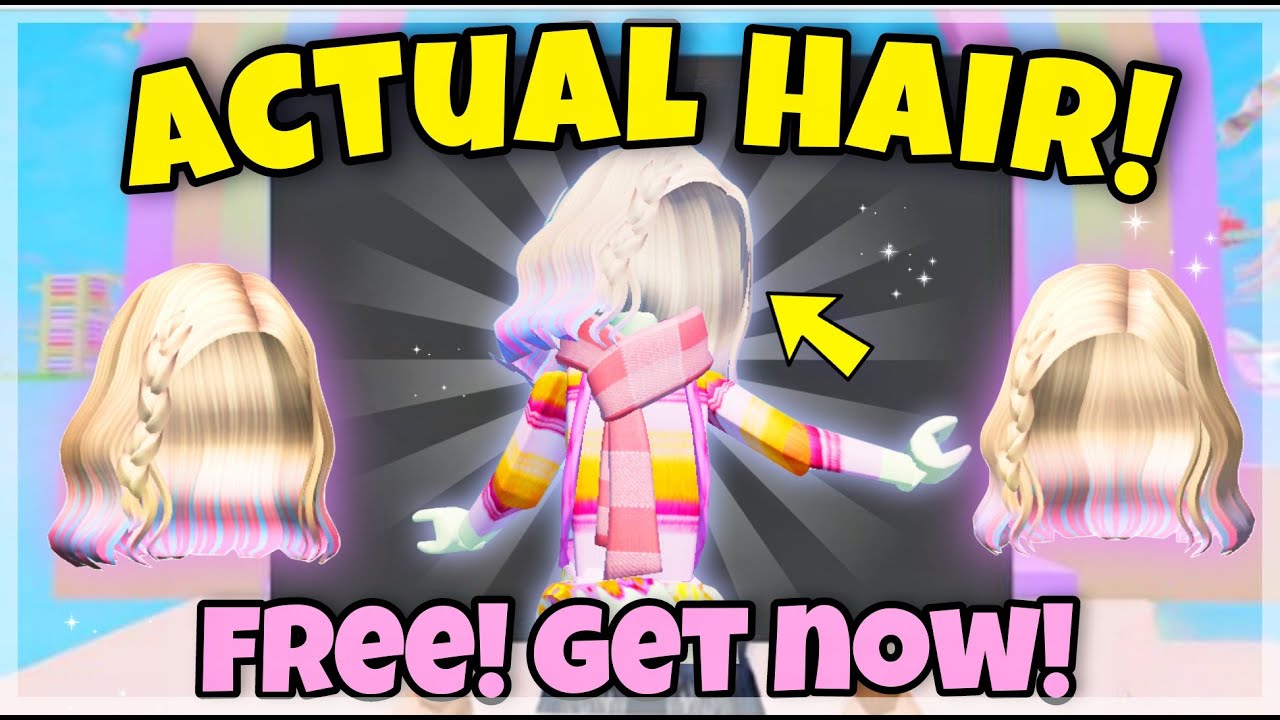 HURRY* GET 5 FREE HAIR AND ITEMS IN ROBLOX NOW! in 2023