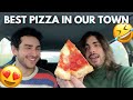 We try the BEST PIZZA in our town