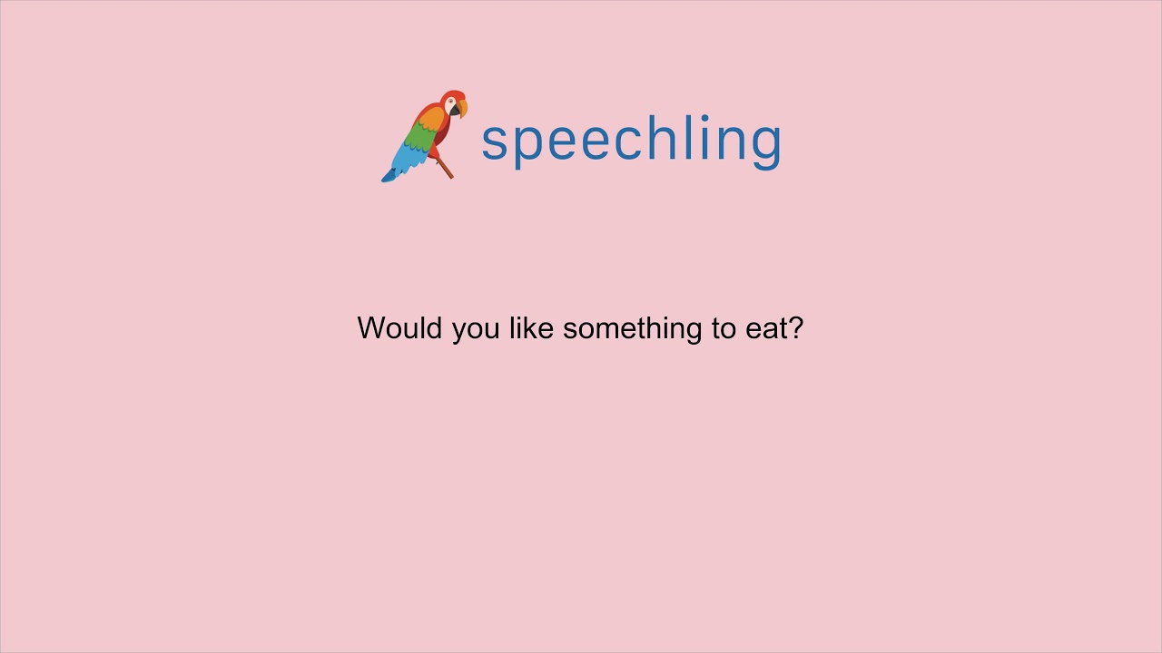 How To Say Would You Like Something To Eat In French YouTube