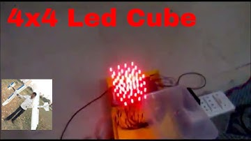 LED CUBE 4x4x4