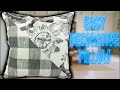 Easy decorative pillow  the sewing room channel