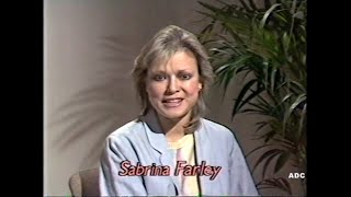 Channel 4 closedown announcer Sabrina Farley in-vision 10th June 1983 4 of 4