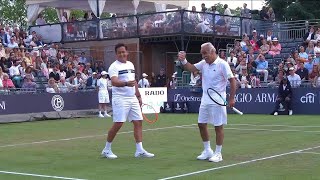 Funniest Tennis Match of the Year! 🤣Featuring Mansour Bahrami, Almagro, Baghdatis & Malisse