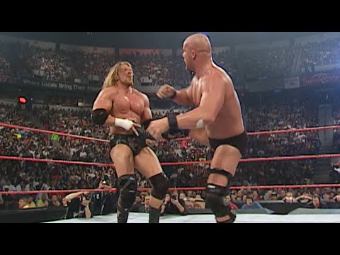 “Stone Cold” Steve Austin vs. Triple H – Three Stages of Hell Match: WWE No Way Out 2001