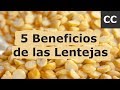 5 beneficios de las lentejas  ciencia de la comida