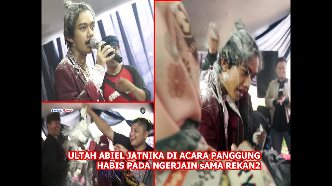 ULTAH ABIEL JATNIKA yGKE ....  DI ACARA PANGGUNG SOREANG  HABIS PADA NGERJAIN sAMA REKAN2