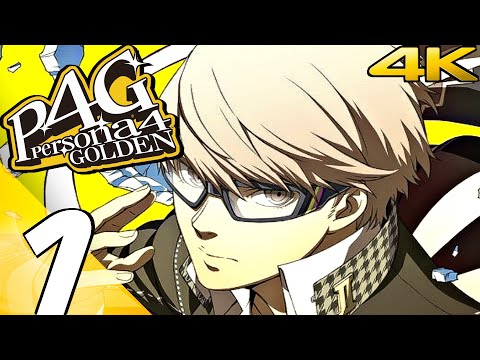 PERSONA 4 GOLDEN Gameplay Walkthrough Part 1 - Prologue (4K 60FPS) 100%