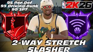 NEW 6'7 2-WAY STRETCH SLASHER! Make this ULTIMATE SWISS ARMY KNIFE BUILD to DO IT ALL on NBA 2K26!