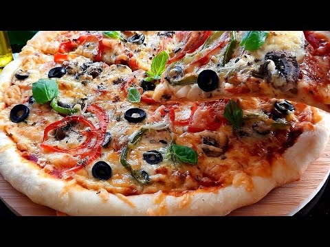 la-meilleure-recette-de-pizza-végétarienne!-best-veggie-pizza!