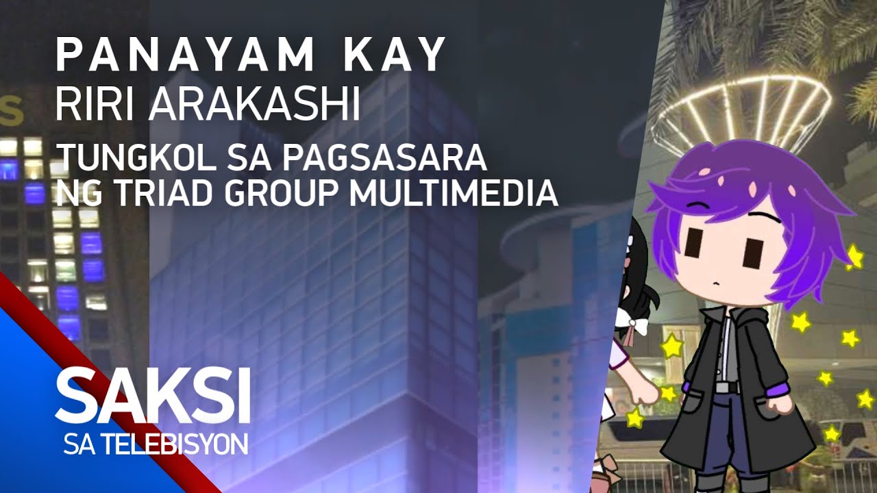 Panayam kay Riri Arakashi tungkol sa pagsasara ng Triad Group Multimedia | Saksi sa Telebisyon