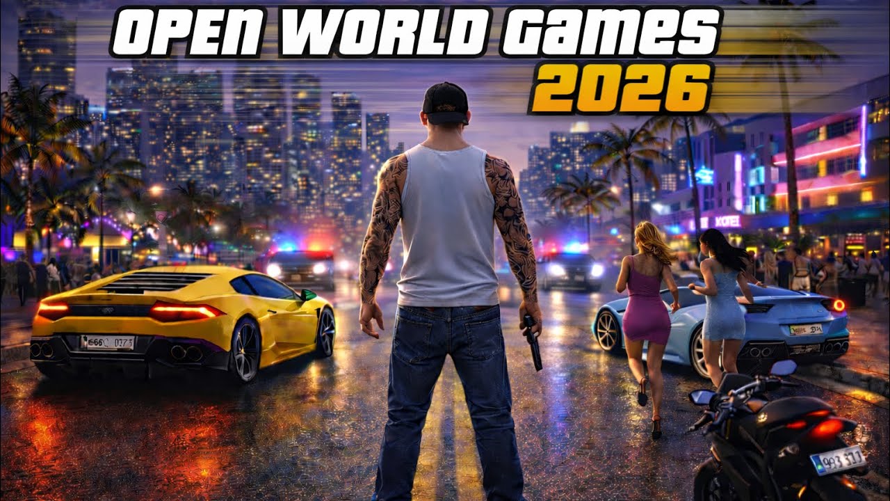 Best Open World Games Coming in 2026 You Need To Play