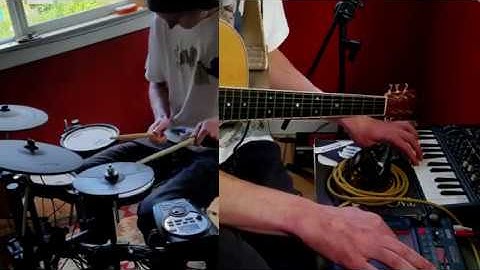 building tracks over drums :: w/korg kp3+ :: 05.19.20