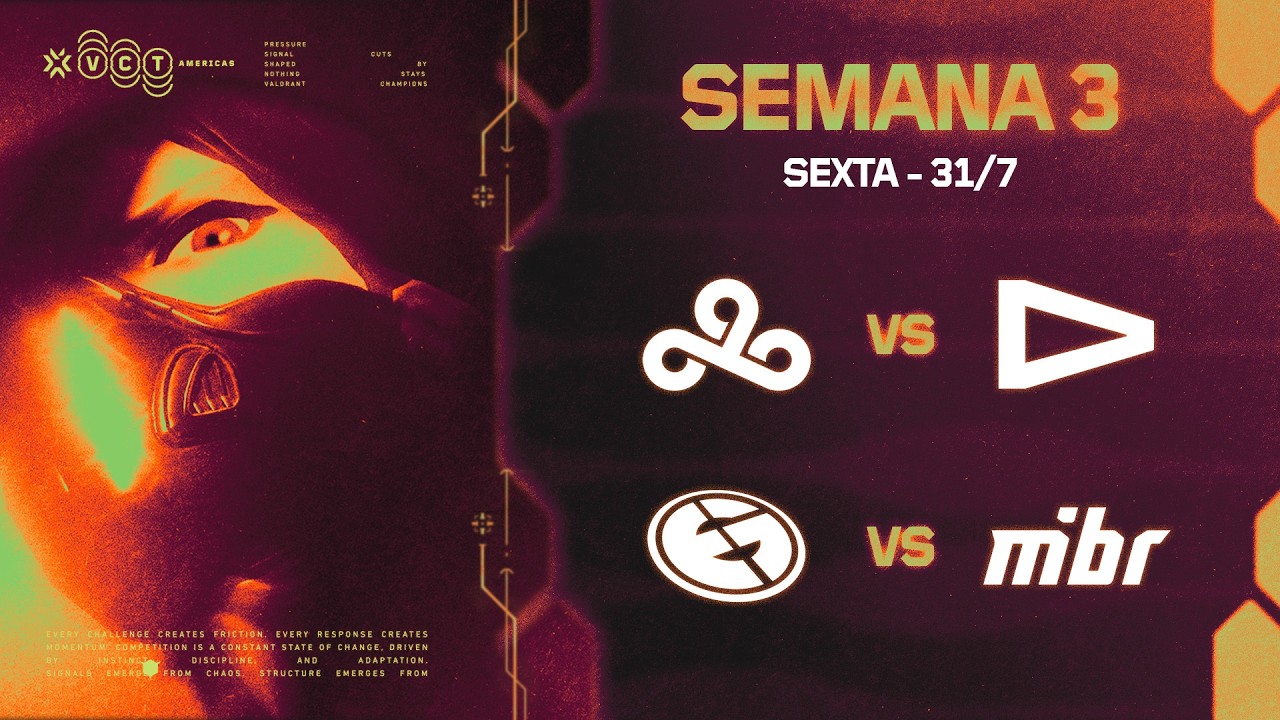 C9 x LOUD | EG x MIBR  | VCT Americas Etapa 2 | Semana 3 - Dia 2