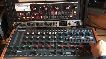 MOOG SLIM PHATTY VS MFB DOMINION 1