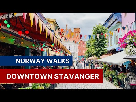 Norway Walks: Central Stavanger - Walking Tour of Downtown Stavanger, Norway