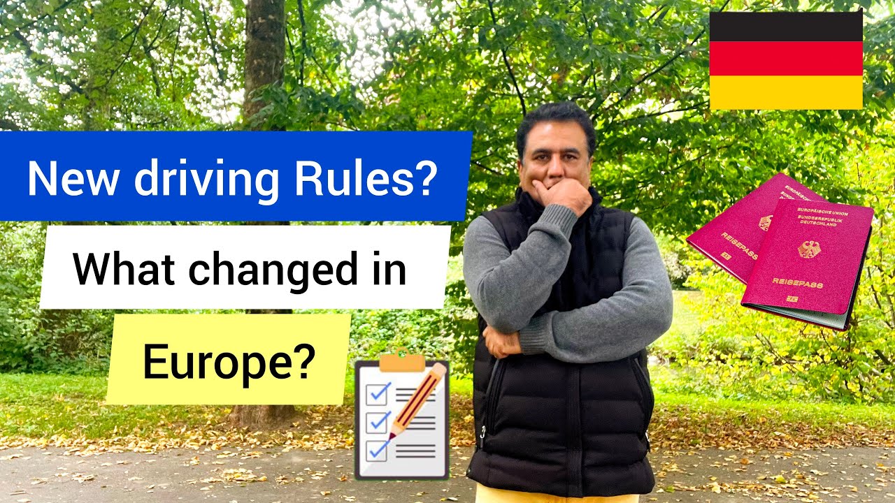 Новые правила вождения? Что изменилось в Европе?