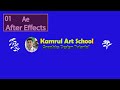 After Effects First Class। Art School । Motion Design। Freelancer । After Effects। @kamrulartschool