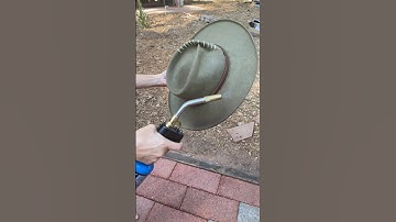 Hat Technique - Weathering Hats #felthat #hatmaking