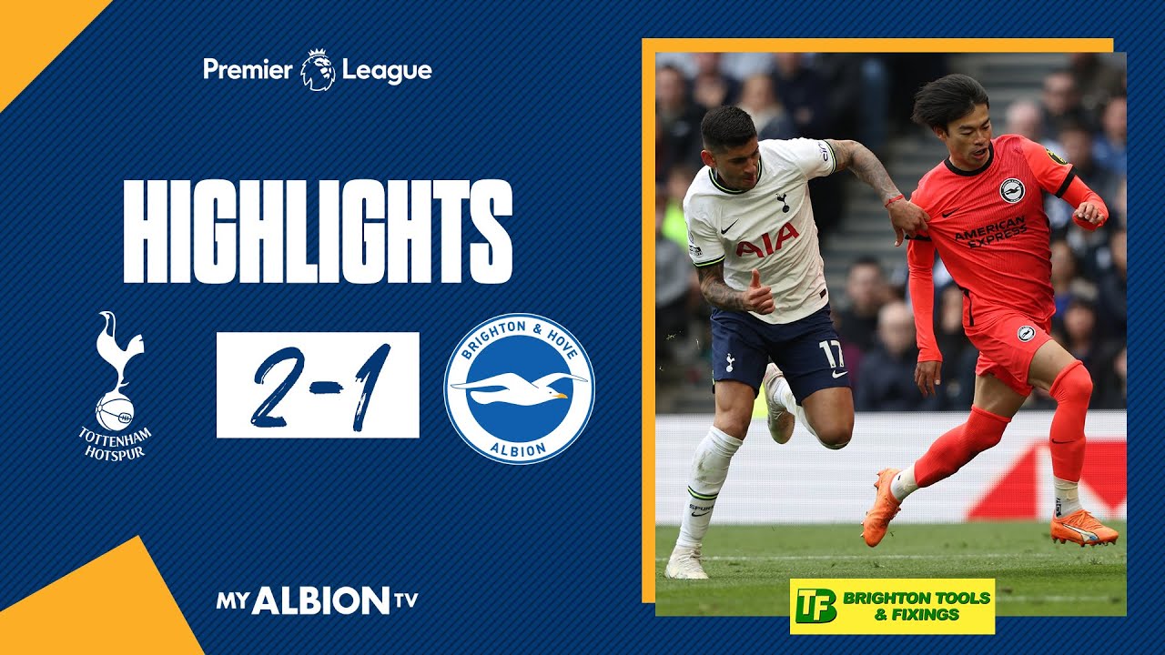 PL Highlights Spurs 2 Albion 1