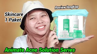 SKINCARE 1 Paket ANIMATE ACNE SOLUTION SERIES ||Hanum hafikhaa