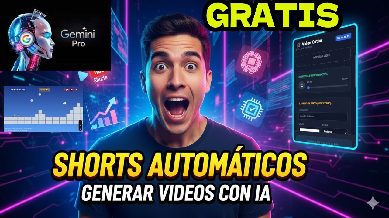 Este Programa con IA Crea Shorts AUTOMÁTICOS para YouTube GRATIS con ...