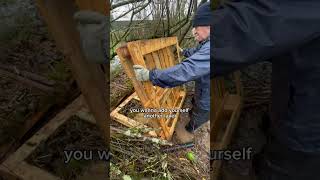 How to build a bug hotel! 🐞 #communitygarden #gardening #bughotel