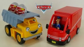 Special delivery by Postman Pat, Surprise eggs Disney Pixar Cars